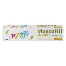 MUSCORIL DOLORE*GEL 60G 20MG/G