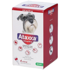 ATAXXA 1250 MG/250 MG SOLUZIONE SPOT-ON PER CANI DA 10 KG A 25 KG ATAXXA 1250 MG/250 MG SOLUZIONE SPOT-ON PER CANI DA 10 KG A 25 KG