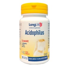 LONGLIFE ACIDOPHILUS 30 COMPRESSE MASTICABILI