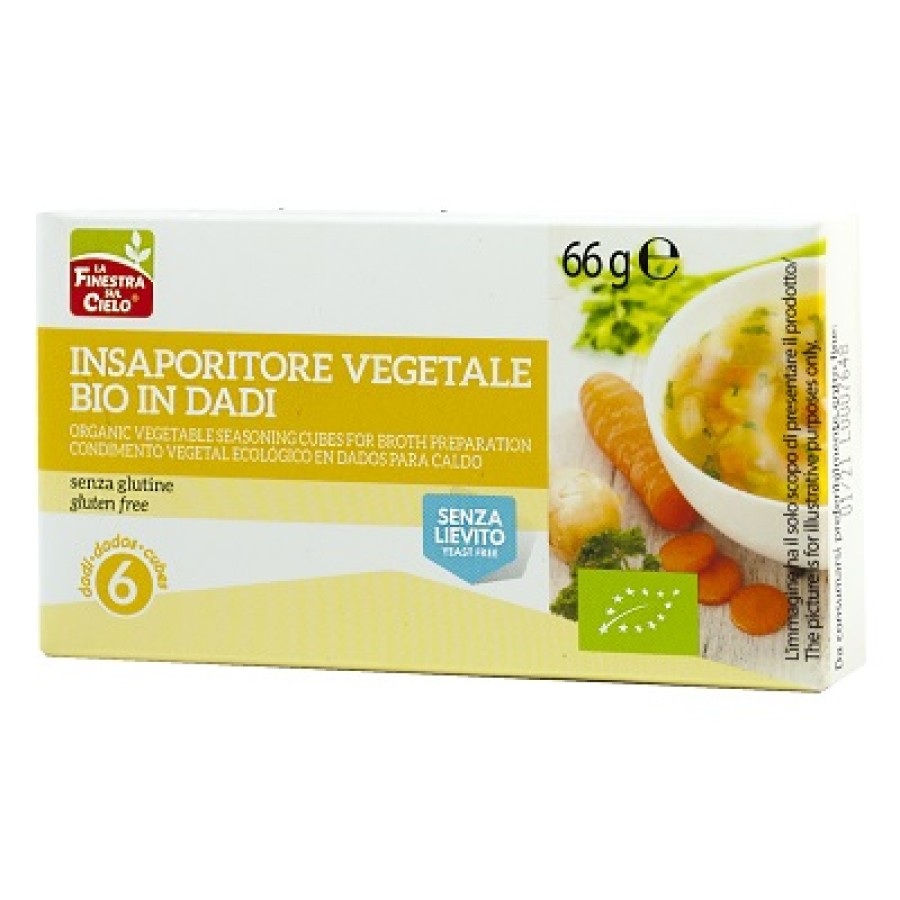 FSC BRODO VEGETALE SENZA LIEVITO 6 DADI BIO 66 G FSC BRODO VEGETALE SENZA LIEVITO 6 DADI BIO 66 G