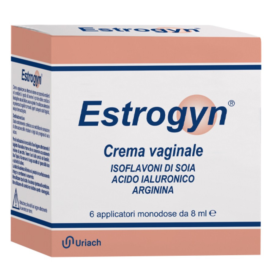 ESTROGYN CREMA VAGINALE 6 FLACONI MONODOSE DA 8 ML ESTROGYN CREMA VAGINALE 6 FLACONI MONODOSE DA 8 ML