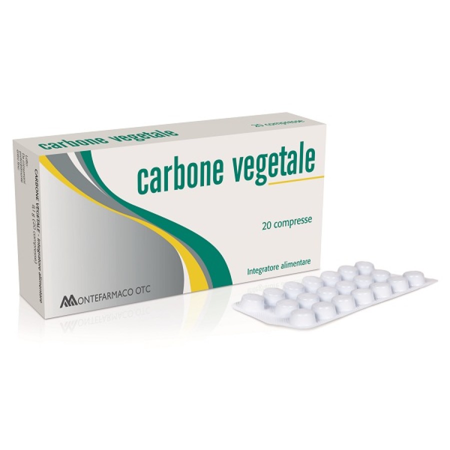 CARBONE VEGETALE 20 COMPRESSE CARBONE VEGETALE 20 COMPRESSE