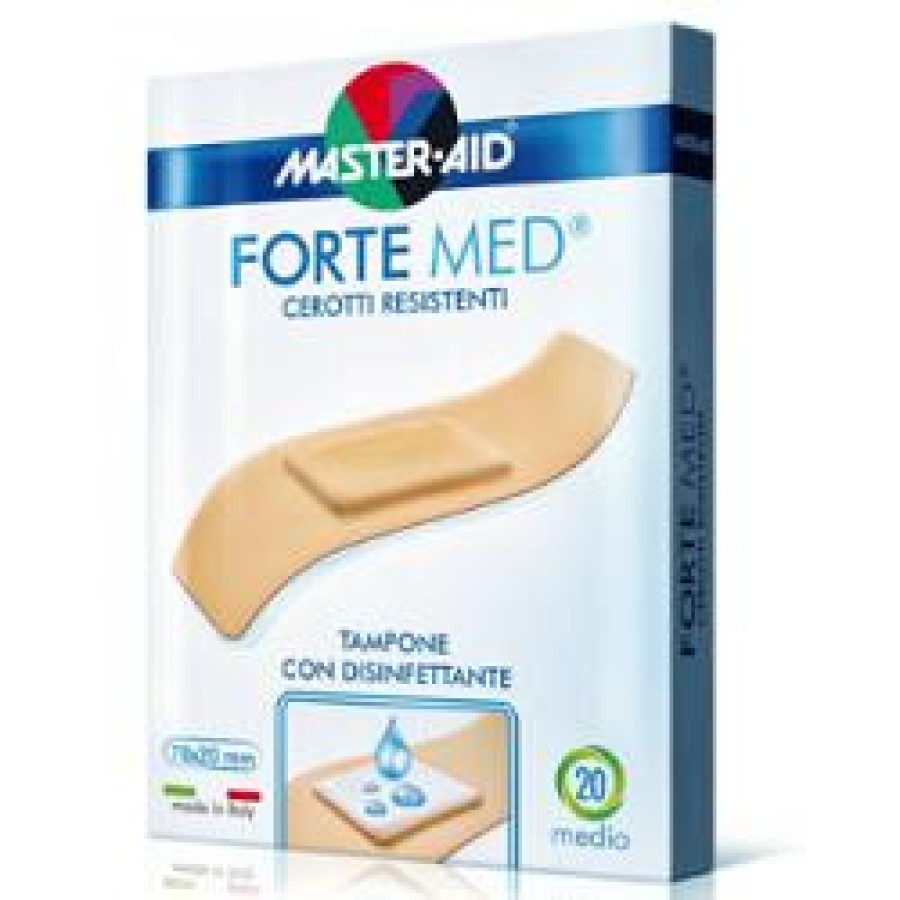 CEROTTO MASTER-AID FORTE MED MEDIO 20 PEZZI CEROTTO MASTER-AID FORTE MED MEDIO 20 PEZZI