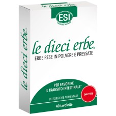 ESI LE DIECI ERBE 40 TAVOLETTE