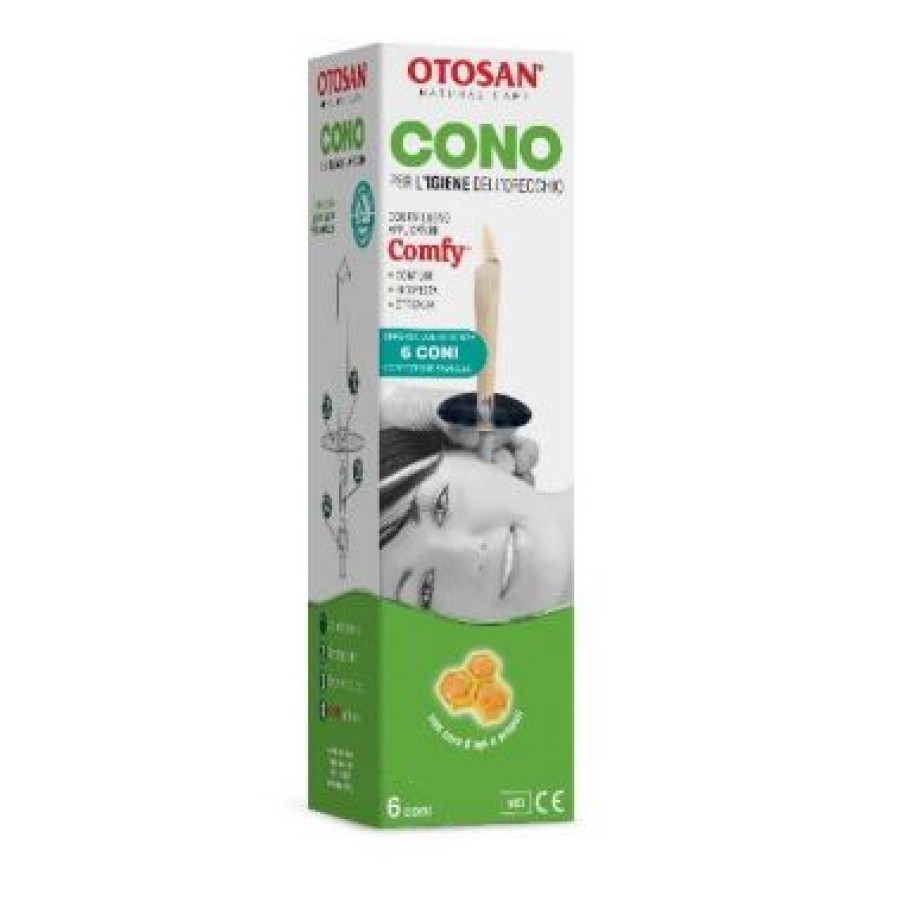 OTOSAN CONO IGIENE ORECCHIO+PROPOLI 6 PEZZI OTOSAN CONO IGIENE ORECCHIO+PROPOLI 6 PEZZI