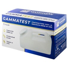 CONTENITORE STERILE PER LA RACCOLTA URINA GAMMASI 24H 2500 ML