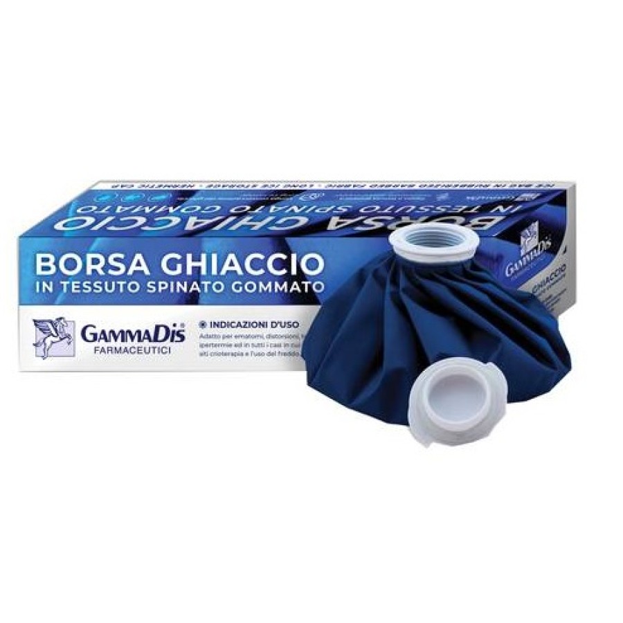 BORSA GHIACCIO TESSUTO GOMMATO 28 CM
