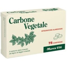 CARBONE VEGETALE 75 COMPRESSE