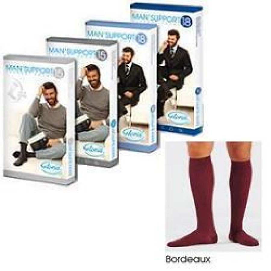MAN SUPPORT 18 COTONE GAMBALETTO 18 BORDEAUX 3 MAN SUPPORT 18 COTONE GAMBALETTO 18 BORDEAUX 3