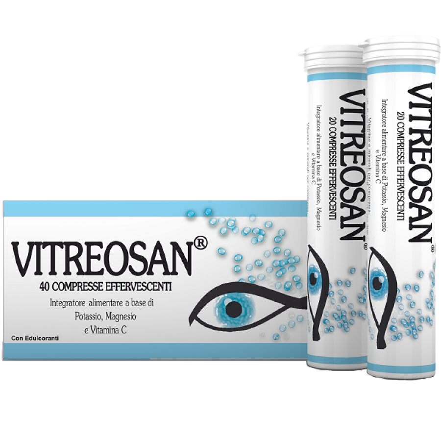 VITREOSAN ARANCIA VITAMINA C 40 COMPRESSE EFFERVESCENTI VITREOSAN ARANCIA VITAMINA C 40 COMPRESSE EFFERVESCENTI