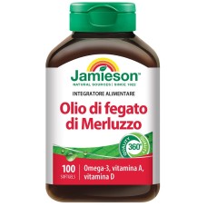 JAMIESON OLIO DI FEGATO DI MERLUZZO 100 PERLE