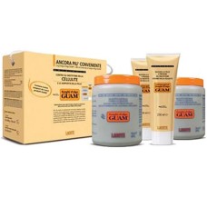 GUAM FANGHI D'ALGA DOPPIA CONVENIENZA CON FANGHI D'ALGA GUAM 2 X 1 KG + CREMA GEL 2 X 250 ML