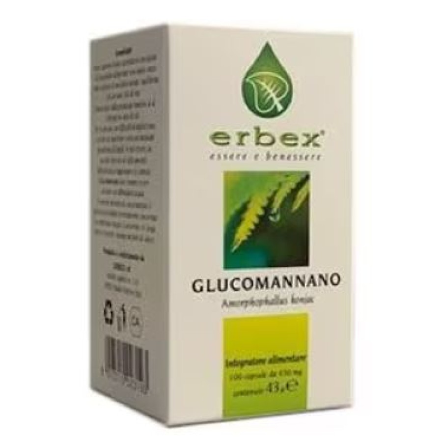 GLUCOMANNANO 100 CAPSULE 430MG GLUCOMANNANO 100 CAPSULE 430MG