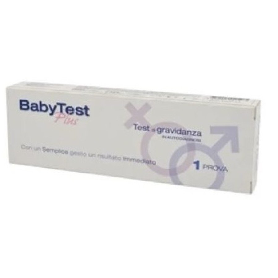 TEST GRAVIDANZA BABYTEST PLUS 1 1 PEZZO TEST GRAVIDANZA BABYTEST PLUS 1 1 PEZZO