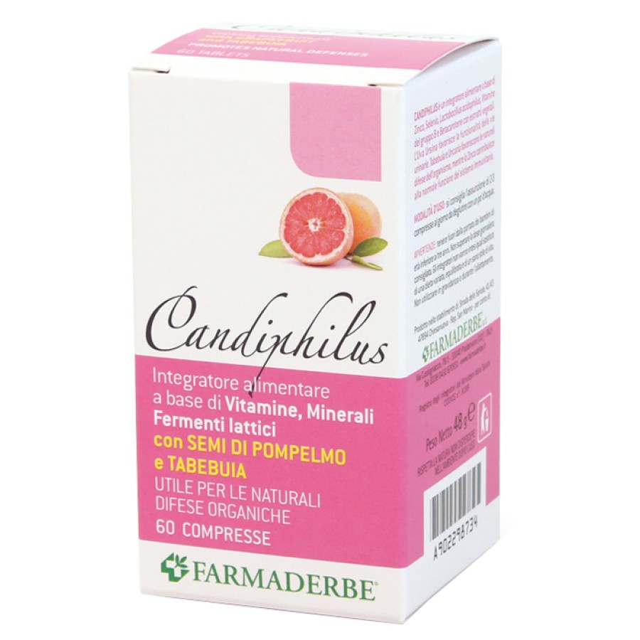 CANDIPHILUS 60 COMPRESSE 66 G CANDIPHILUS 60 COMPRESSE 66 G