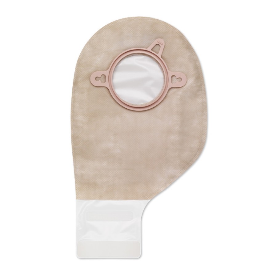 SACCA APERTA PER ILEOSTOMIA CON CHIUSURA INTEGRATA LOCK'N ROLL OPACA CON VELCRO CONFORM2 45MM 30 PEZZI+30COPRIFILTRI