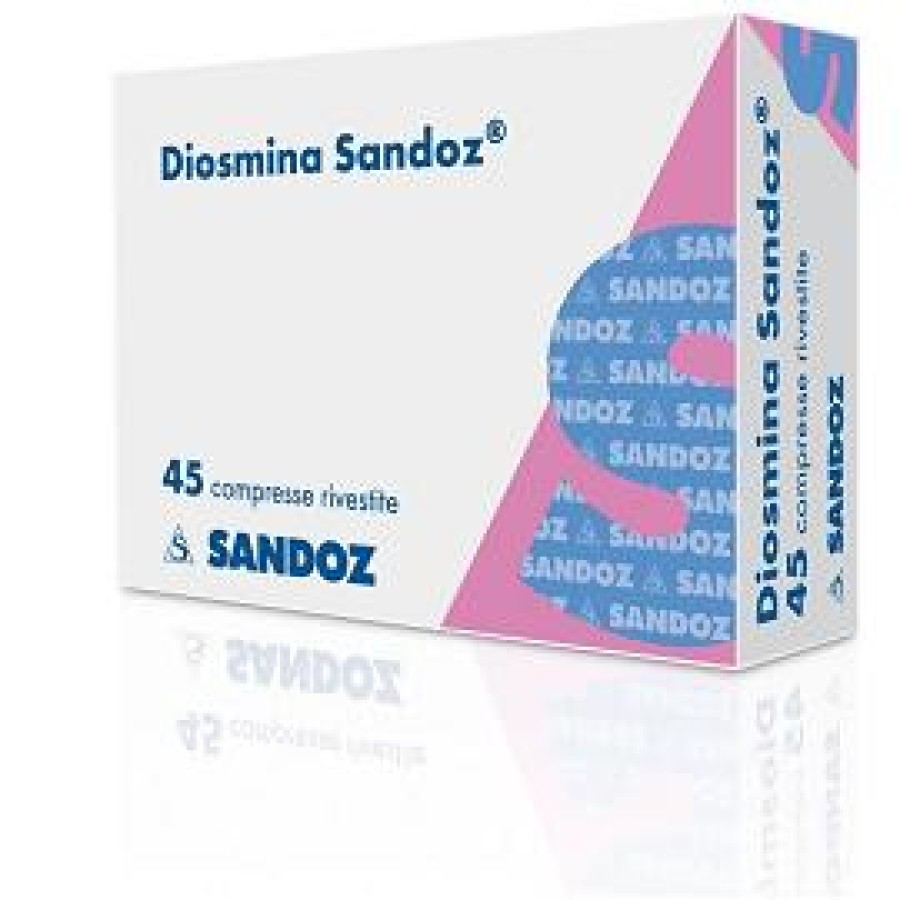 DIOSMINA SANDOZ 45 COMPRESSE RIVESTITE DIOSMINA SANDOZ 45 COMPRESSE RIVESTITE