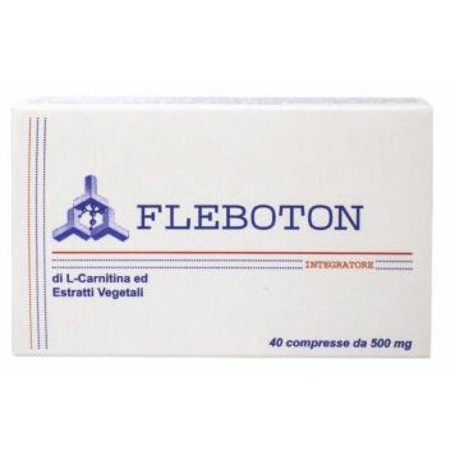 FLEBOTON 40 COMPRESSE FLEBOTON 40 COMPRESSE