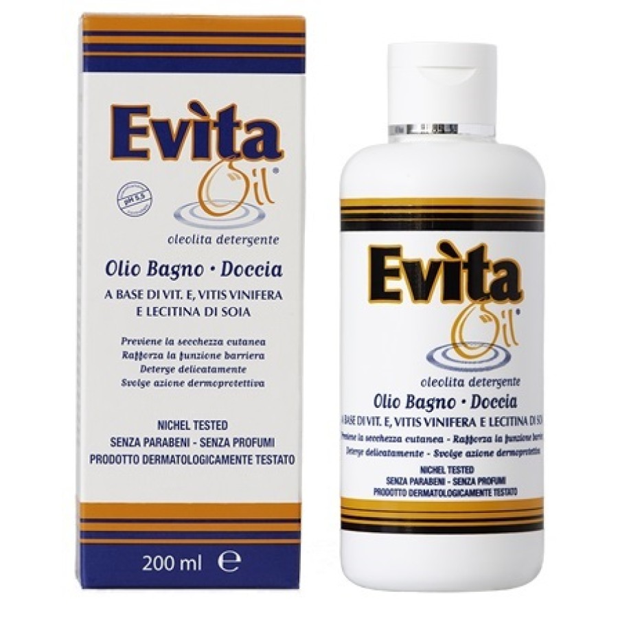 EVITA OIL BAGNO DOCCIA 200 ML EVITA OIL BAGNO DOCCIA 200 ML