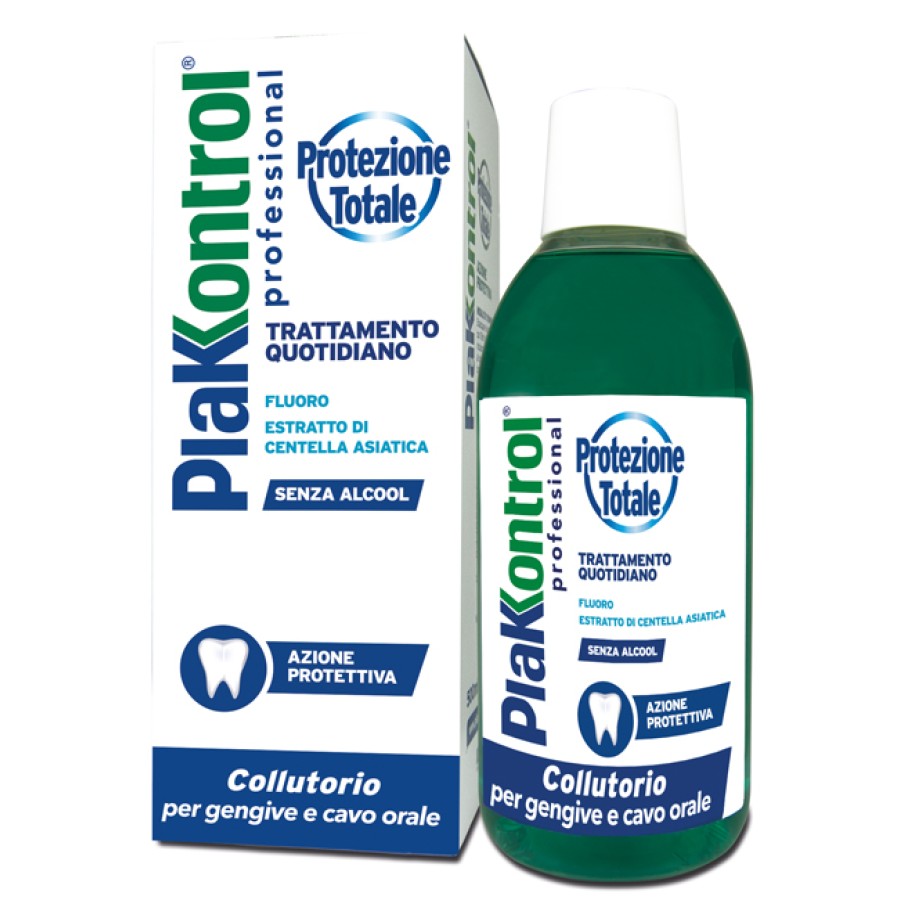 PLAKKONTROL PROTEZIONE TOTALE COLLUTORIO 500 ML PLAKKONTROL PROTEZIONE TOTALE COLLUTORIO 500 ML