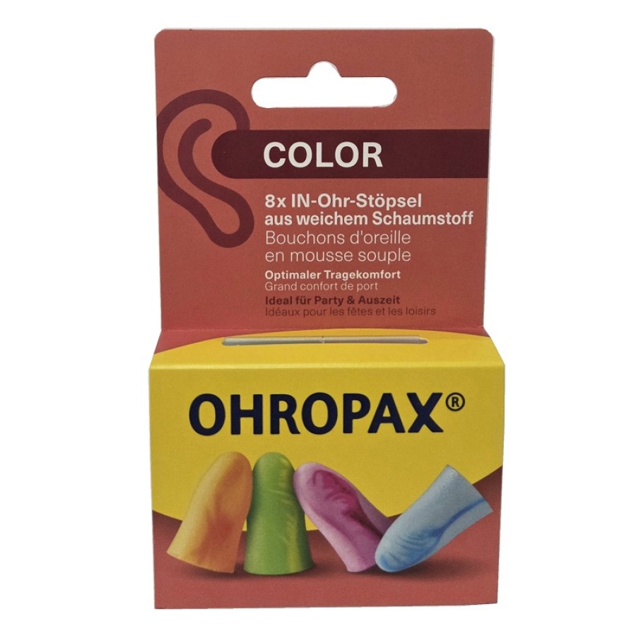 OHROPAX TAPPI AURICOLARE COLOR 8 PEZZI