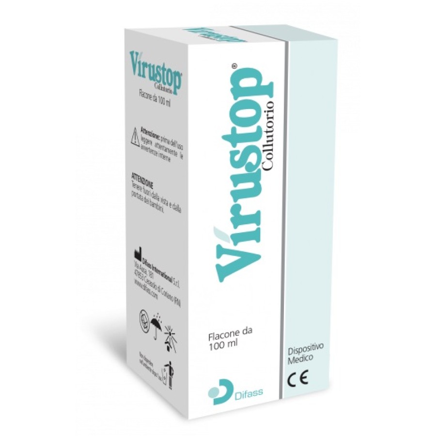 COLLUTORIO VIRUSTOP FLACONE 100 ML COLLUTORIO VIRUSTOP FLACONE 100 ML