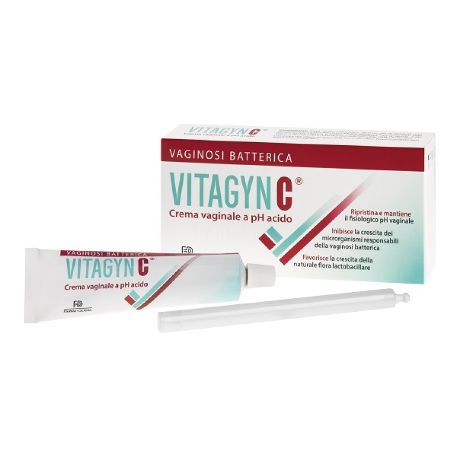 VITAGYN C CREMA VAGINALE 30 G + 6 APPLICATORI VITAGYN C CREMA VAGINALE 30 G + 6 APPLICATORI