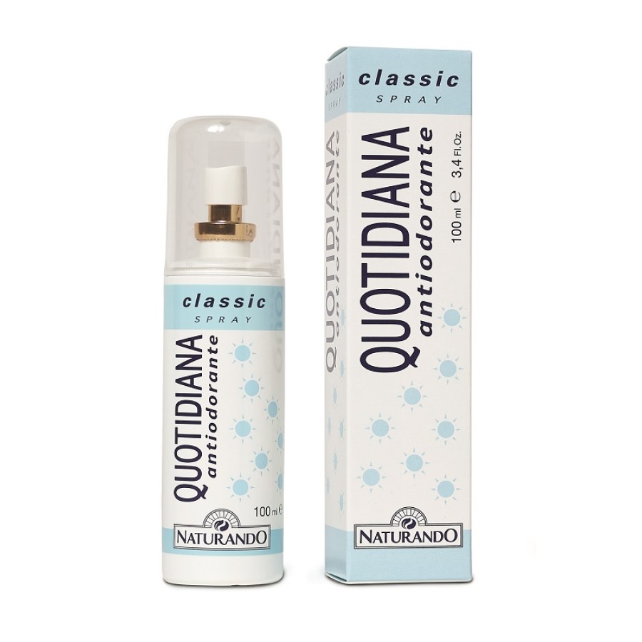 QUOTIDIANA ANTIODORANTE SPRAY CLASSIC 100 ML QUOTIDIANA ANTIODORANTE SPRAY CLASSIC 100 ML