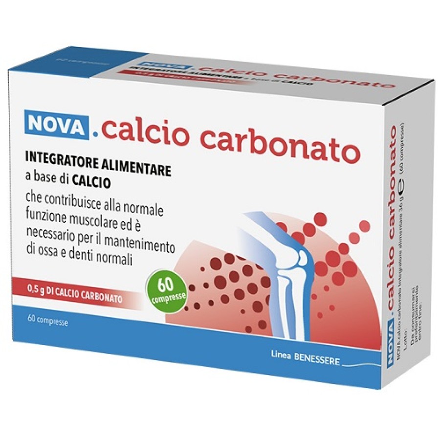 CALCIO CARBONATO 60 COMPRESSE