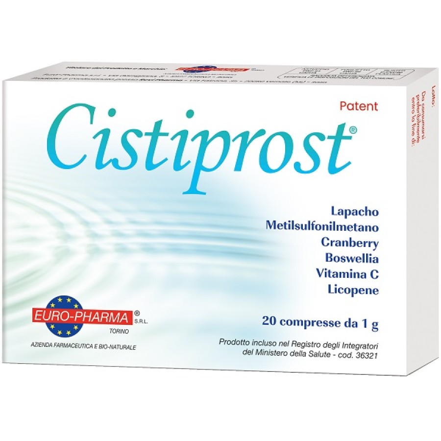 CISTIPROST 20 COMPRESSE DIVISIBILI CISTIPROST 20 COMPRESSE DIVISIBILI