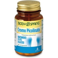 BODY SPRING CROMO PICOLINATO 60 COMPRESSE