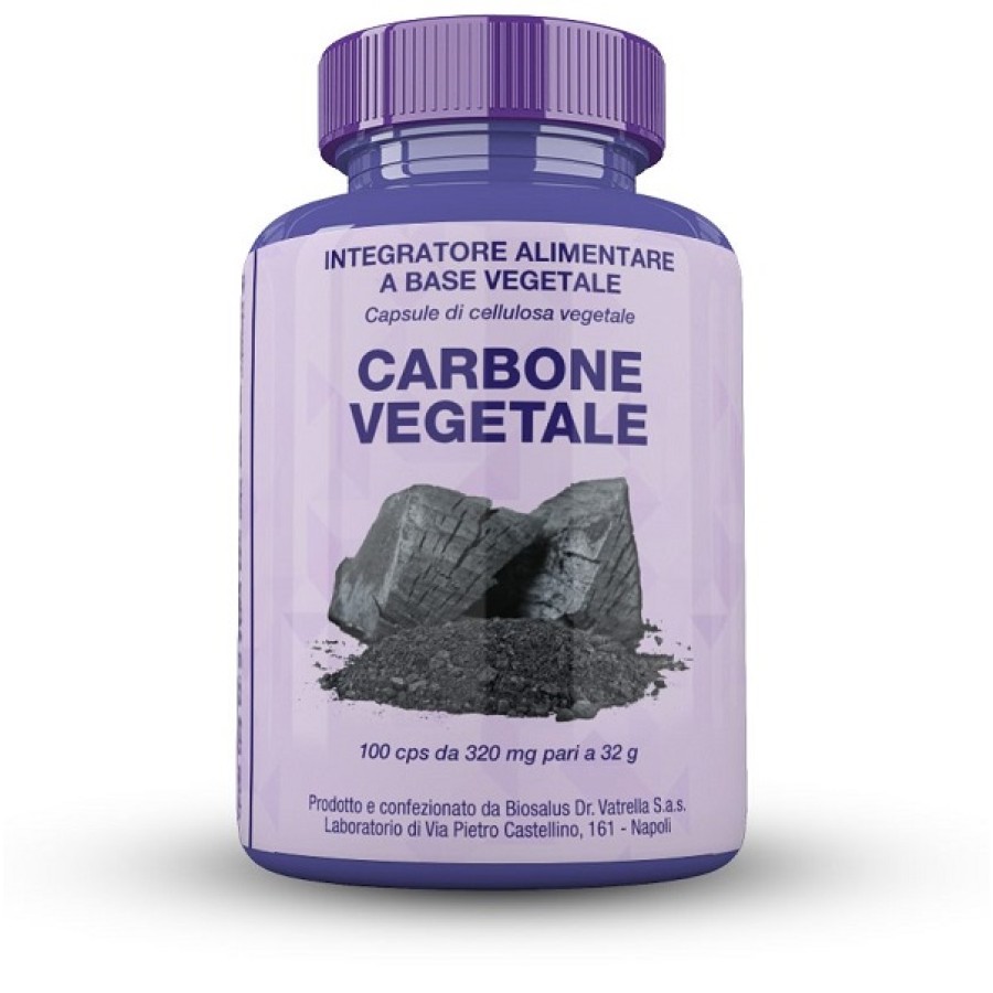 CARBONE VEGETALE 100 CAPSULE 32 G CARBONE VEGETALE 100 CAPSULE 32 G
