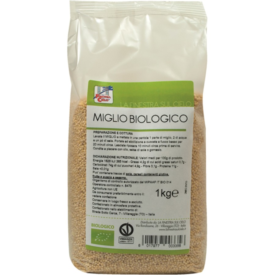 FSC MIGLIO DECORTICATO BIO 1 KG FSC MIGLIO DECORTICATO BIO 1 KG