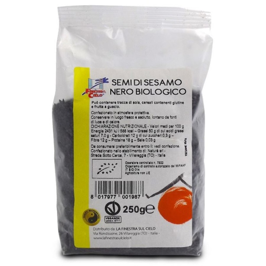 SESAMO NERO 250 G SESAMO NERO 250 G