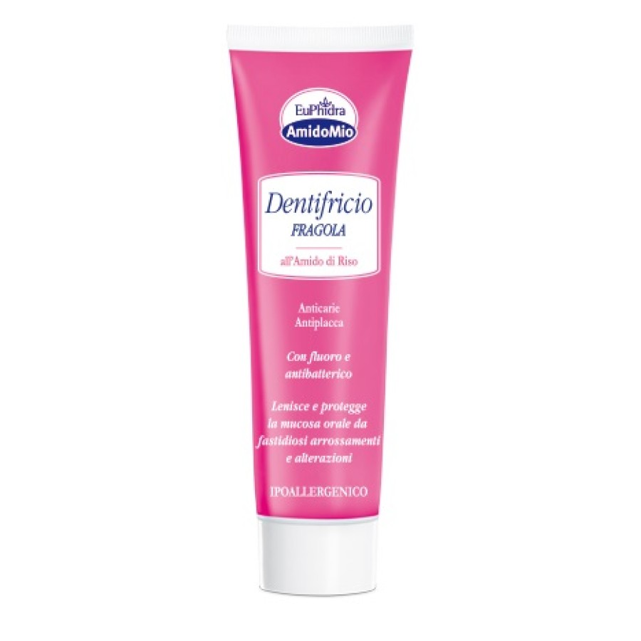 EUPHIDRA AMIDOMIO DENTIFRICIO FRAGOLA 50 ML EUPHIDRA AMIDOMIO DENTIFRICIO FRAGOLA 50 ML