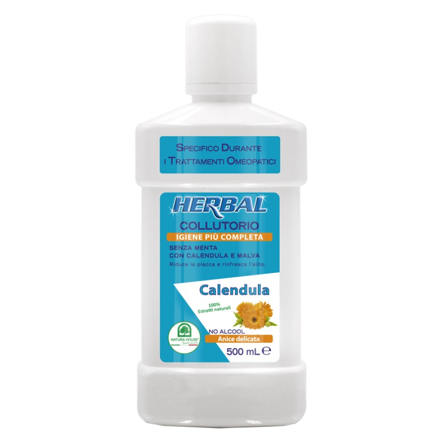 HERBAL COLLUTORIO CALENDULA E MALVA 500 ML