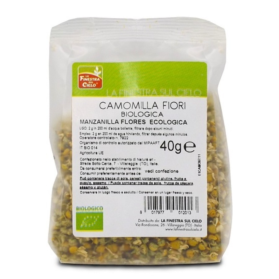 FSC CAMOMILLA FIORI INTERI BIO 40 G FSC CAMOMILLA FIORI INTERI BIO 40 G