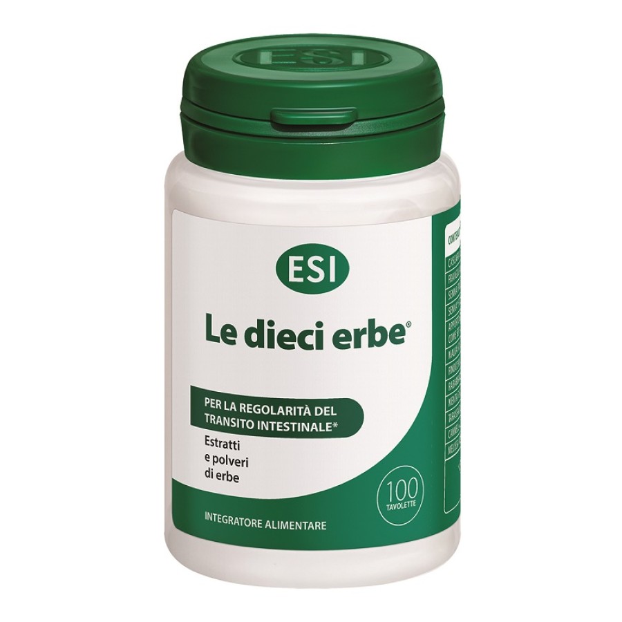 LE DIECI ERBE 100 TAVOLETTE 40 G