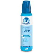 SANO E BELLO SHAMPOO MOUSSE RAPID CLASSICO FLACONE 300 ML PER LAVAGGIO SENZ'ACQUA