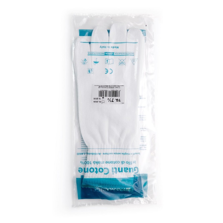 GUANTO  IN FILO DI COTONE FELPATO MISURA 7,5