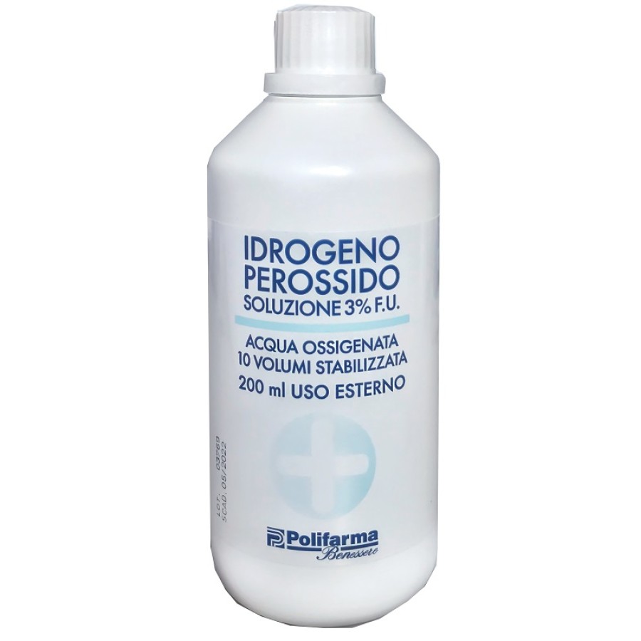 PEROSSIDO IDROGENO 3% 200 ML PEROSSIDO IDROGENO 3% 200 ML
