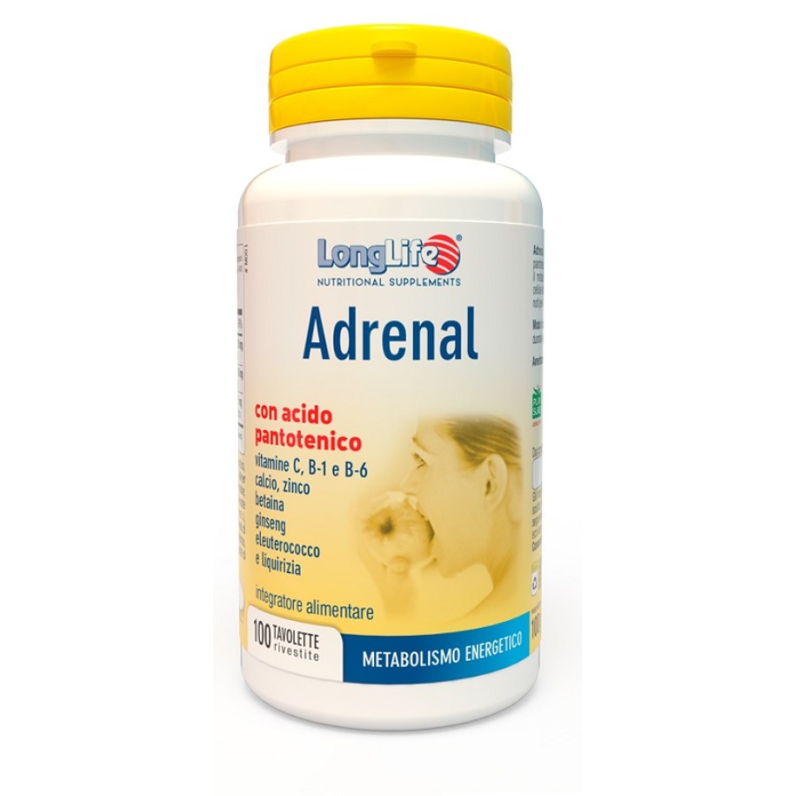 LONGLIFE MINERALOGRAMMA ADRENAL 100 TAVOLETTE LONGLIFE MINERALOGRAMMA ADRENAL 100 TAVOLETTE