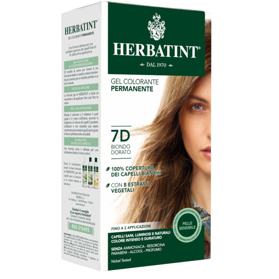 HERBATINT 7D BIONDO DORATO 150 ML HERBATINT 7D BIONDO DORATO 150 ML