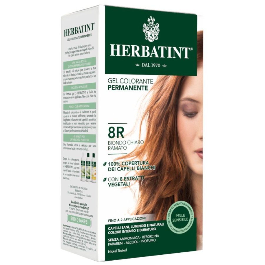 HERBATINT 8R BIONDO CHIARO RAMATO 150 ML HERBATINT 8R BIONDO CHIARO RAMATO 150 ML