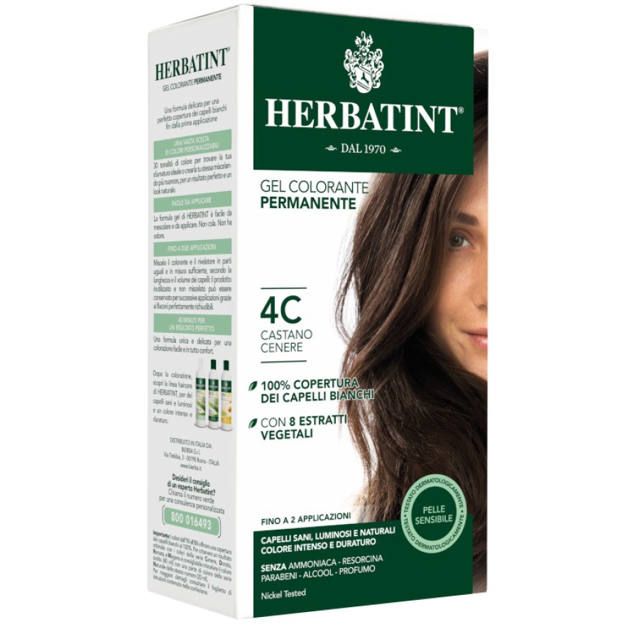 HERBATINT 4C CASTANO CENERE 150 ML HERBATINT 4C CASTANO CENERE 150 ML