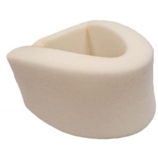 COLLARE CERVICALE MORBIDO MISURA GRANDE PER ARTROSI CERVICALE E COLPO DI FRUSTA REGOLAZIONE DELLA CIRCONFERENZA TRAMITE CINGHIE POSTERIORI IN VELCRO. ALTEZZA 10CM