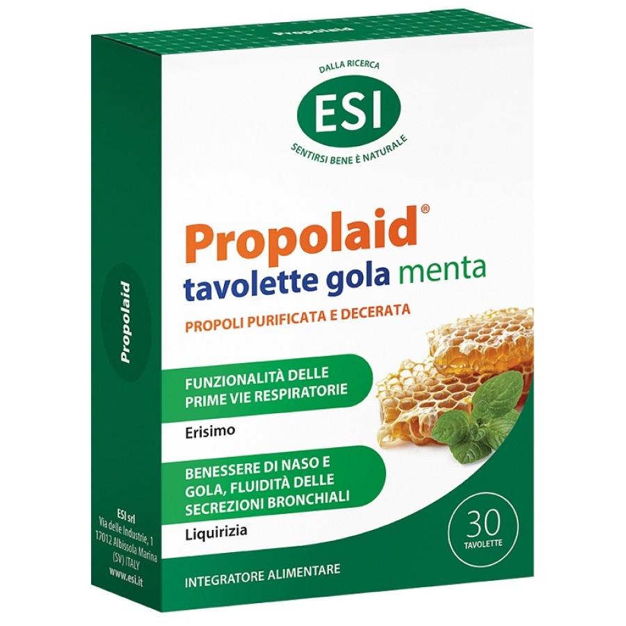 PROPOLAID PROPOLGOLA MENTA 30 TAVOLETTE