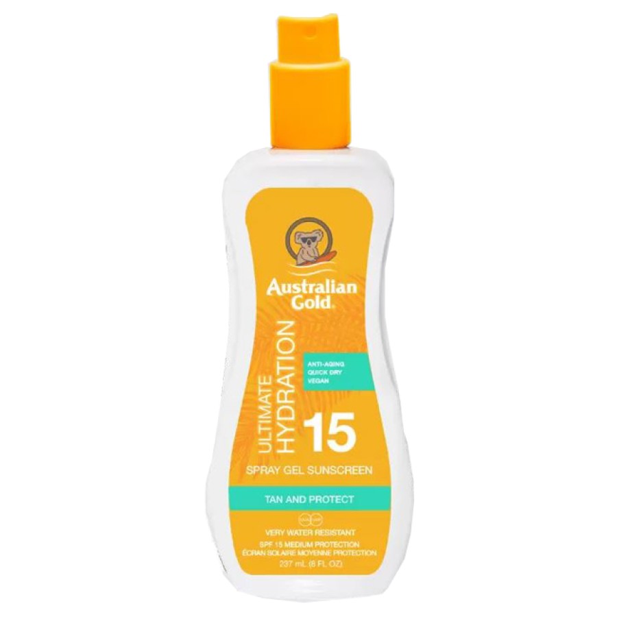 AUSTRALIAN GOLD SPF 15 SPRAY GEL 237 ML
