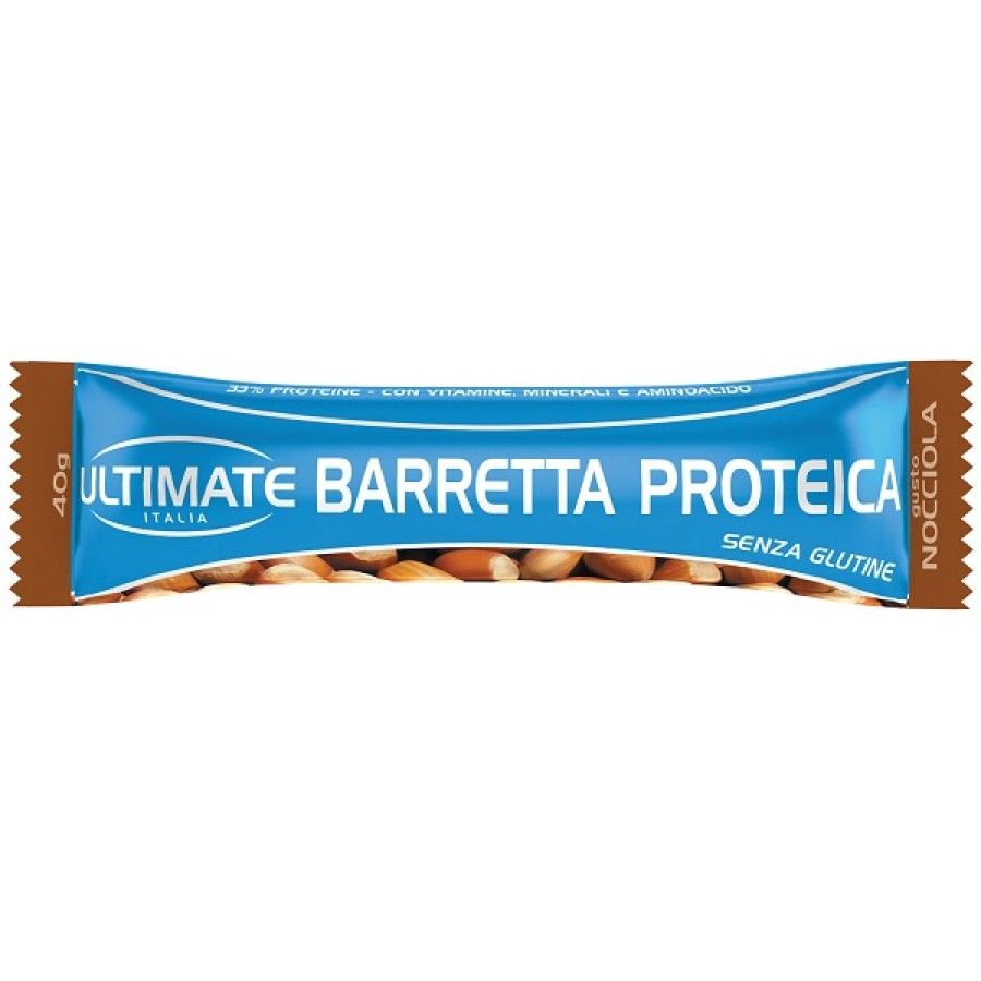 BARRETTA PROTEICA NOCCIOLA 40 G 1 PEZZO BARRETTA PROTEICA NOCCIOLA 40 G 1 PEZZO