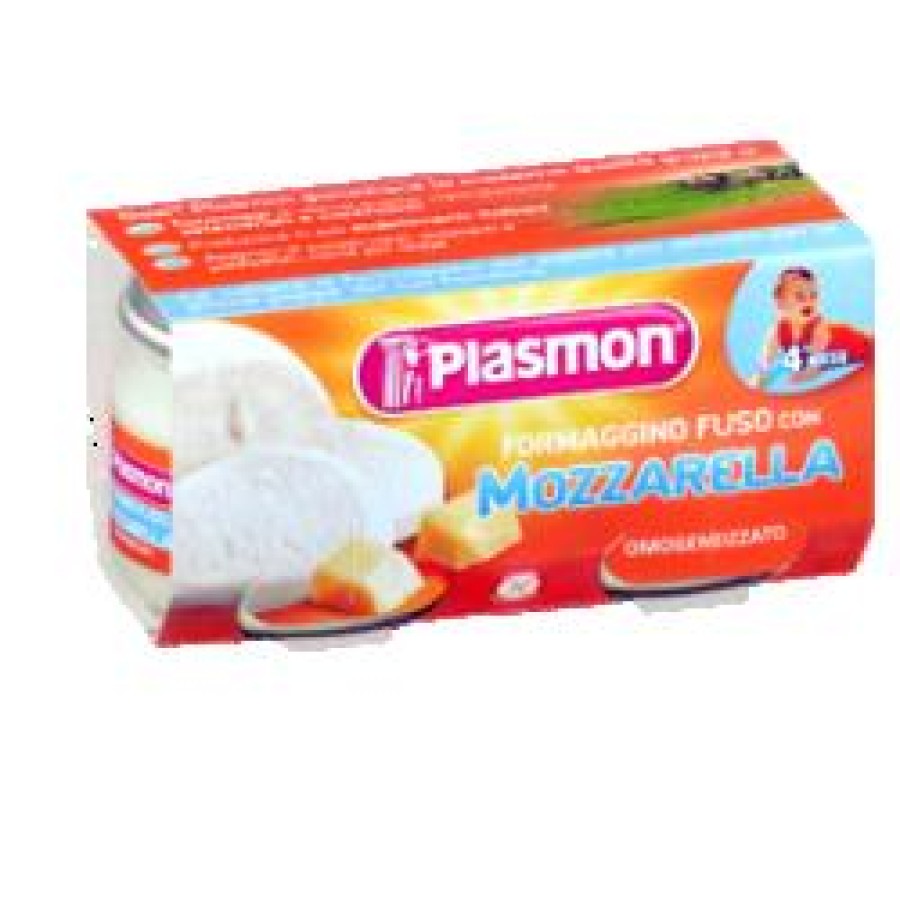PLASMON OMOGENEIZZATO FORMAGGINO MOZZARELLA 80 G X 2 PEZZI PLASMON OMOGENEIZZATO FORMAGGINO MOZZARELLA 80 G X 2 PEZZI